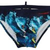 Men Dsquared² Men'S Swimwear | Dsquared Multicolor Graphic Print Men Swim Brief Swimwear