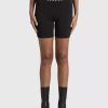 Women Off-White Women'S Shorts | Off-White Sleek Elastic Logo Band Shorts