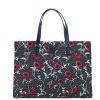 Women Tory Burch Women'S Tote Bags | Tory Burch Medium Nylon Retro Batik Print Shoulder Tote Handbag