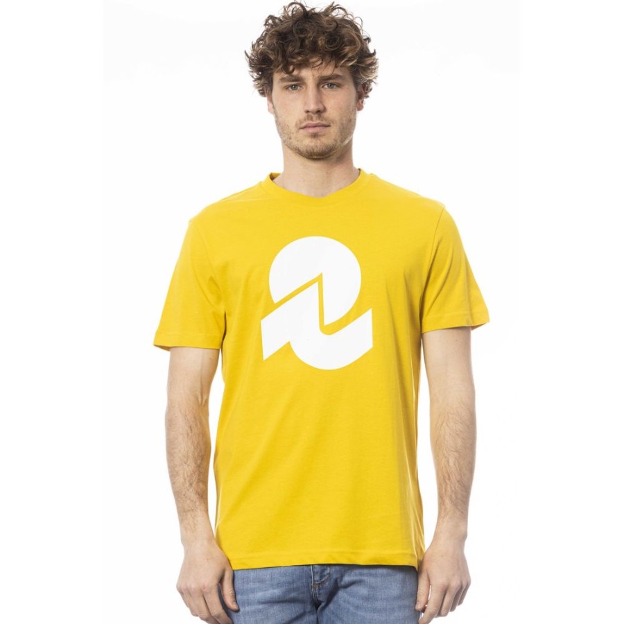 Men Invicta Men'S T-Shirts | Invicta Yellow Cotton T-Shirt