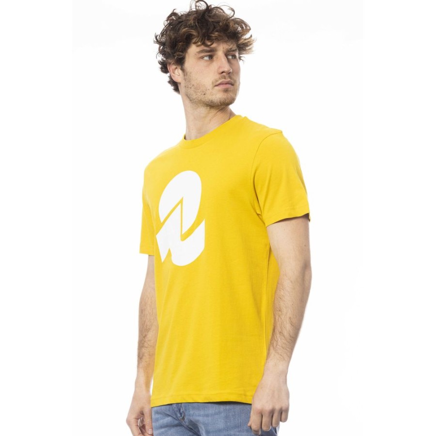 Men Invicta Men'S T-Shirts | Invicta Yellow Cotton T-Shirt