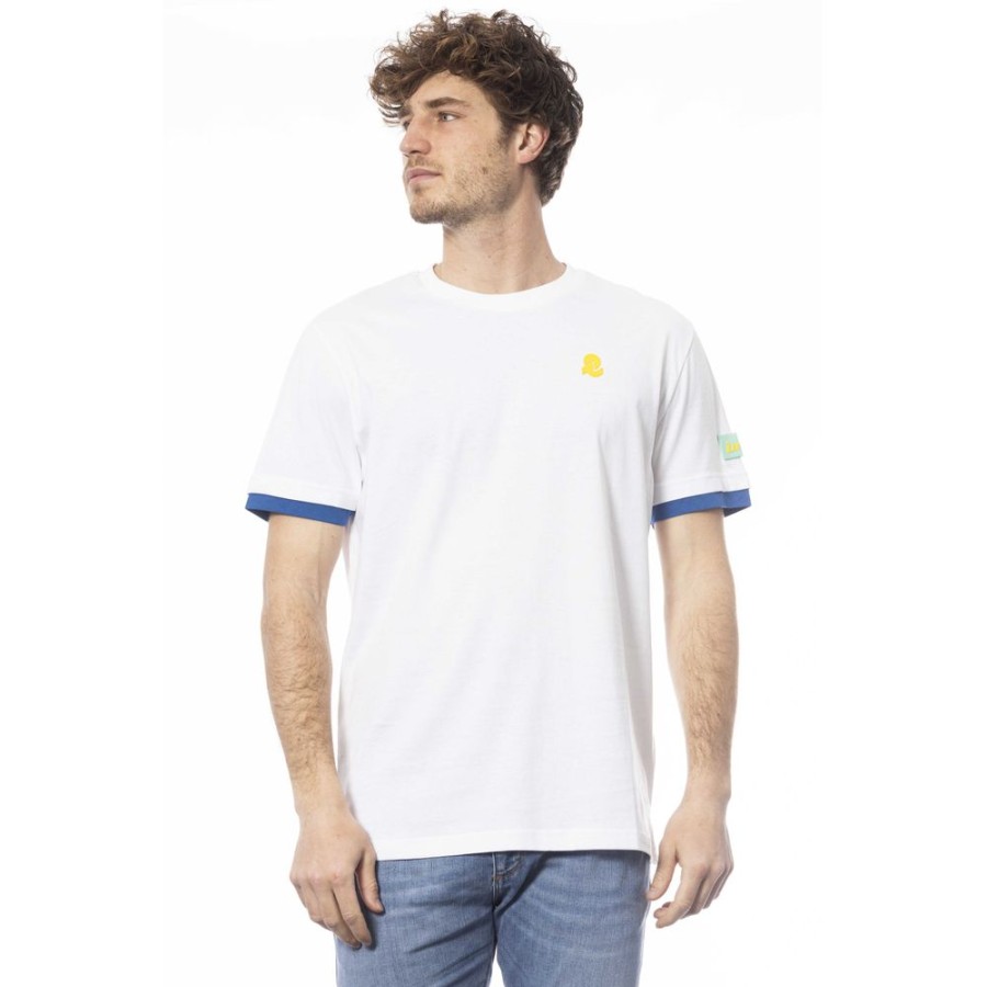 Men Invicta Men'S T-Shirts | Invicta White Cotton T-Shirt