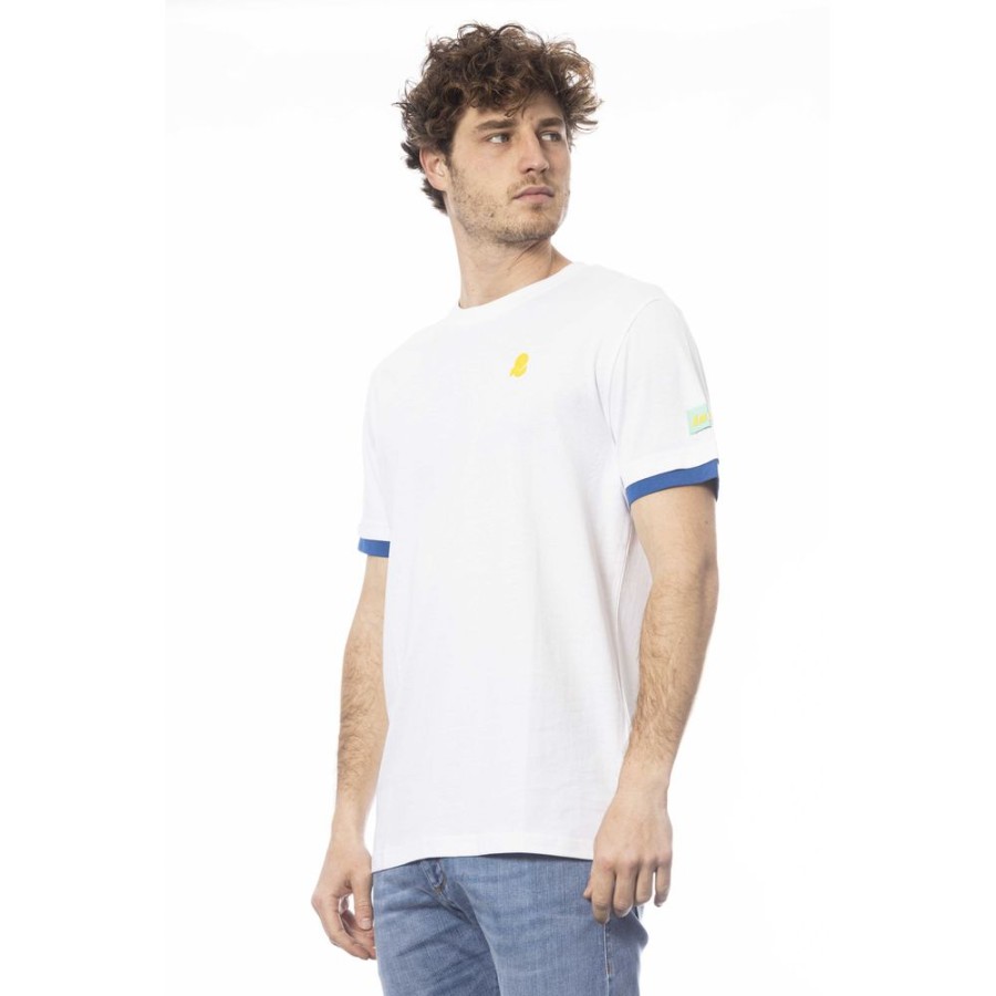 Men Invicta Men'S T-Shirts | Invicta White Cotton T-Shirt