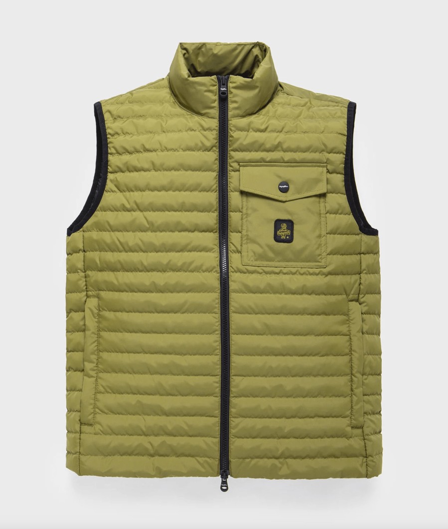 Men Refrigiwear Men'S Vests | Refrigiwear Elegant Men'S Lightweight Down Vest - Versatile & Comforta