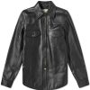 Men Gucci Men'S Jackets | Gucci Black Leather Jacket