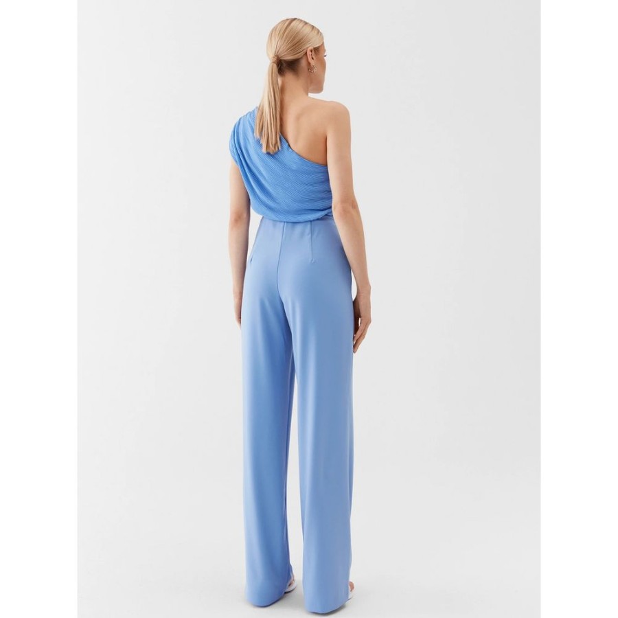 Women Patrizia Pepe Women'S Dresses | Patrizia Pepe Light Blue Polyester Dress