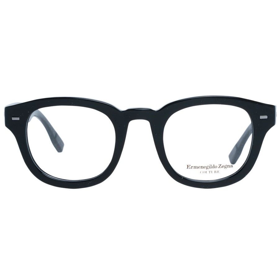 Men Zegna Couture | Zegna Couture Black Men Optical Frames