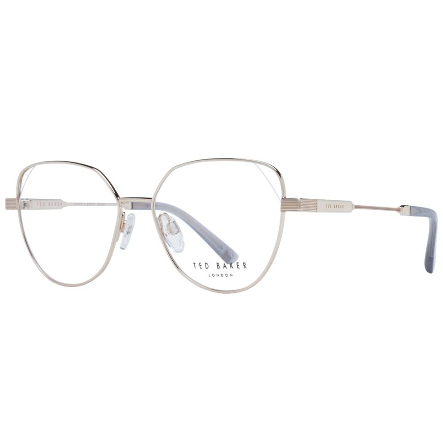 Women Ted Baker | Ted Baker Gold Women Optical Frames