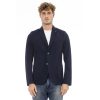 Men Distretto12 Men'S Blazers | Distretto12 Distretto12 Classic Blue Fabric Jacket