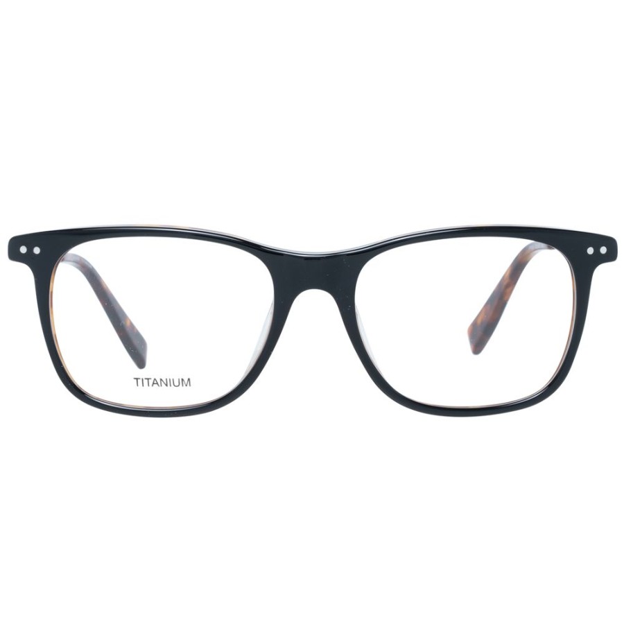 Men Trussardi | Trussardi Black Men Optical Frames