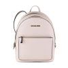 Women Michael Kors Women Backpacks | Michael Kors Adina Medium Powder Blush Leather Convertible Backpack Bo