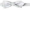 Men Dolce & Gabbana Men'S Ties & Bowties | Dolce & Gabbana Gray Silk Adjustable Men Neck Papillon Bow Tie