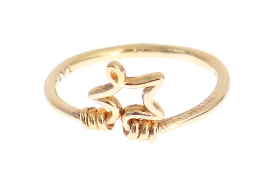 Women Nialaya Women'S Rings | Nialaya Gold 925 Silver Authentic Star Ring