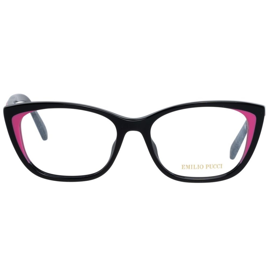 Women Emilio Pucci | Emilio Pucci Black Women Optical Frames