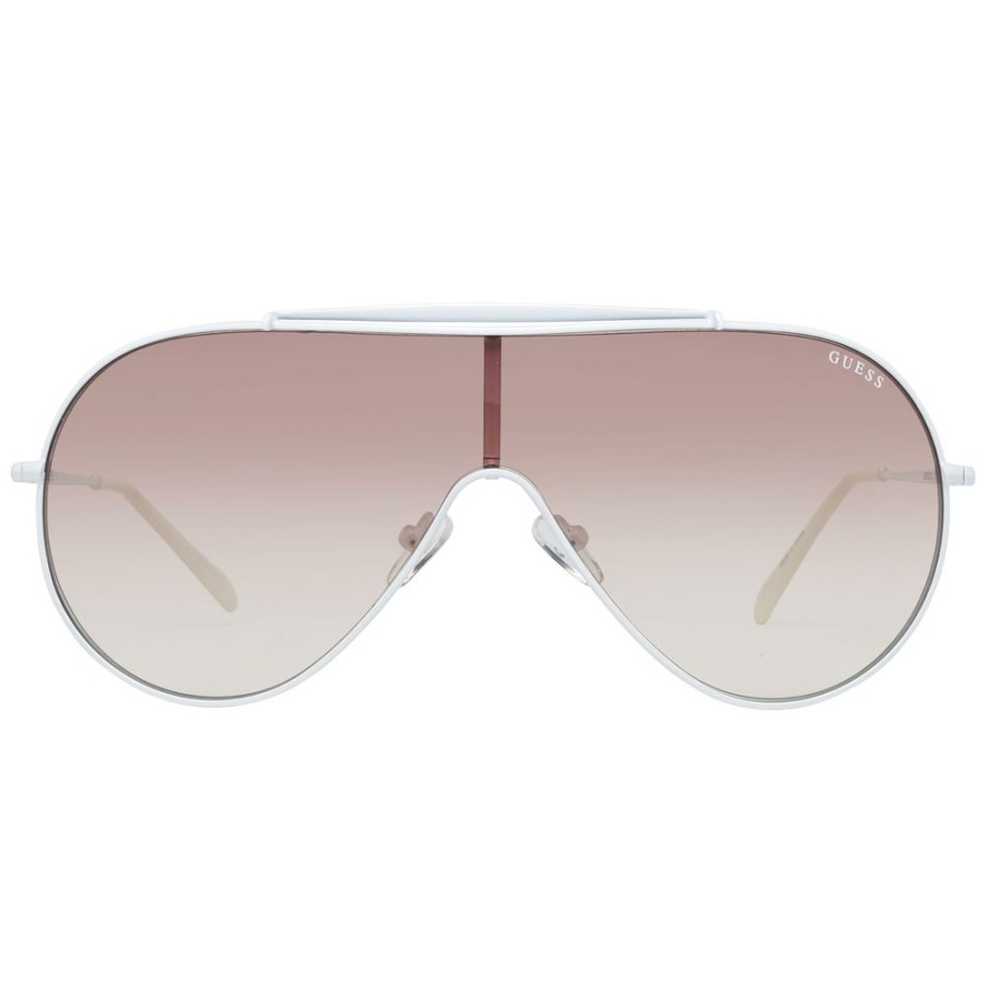 Women Guess | Guess White Women Sunglasses