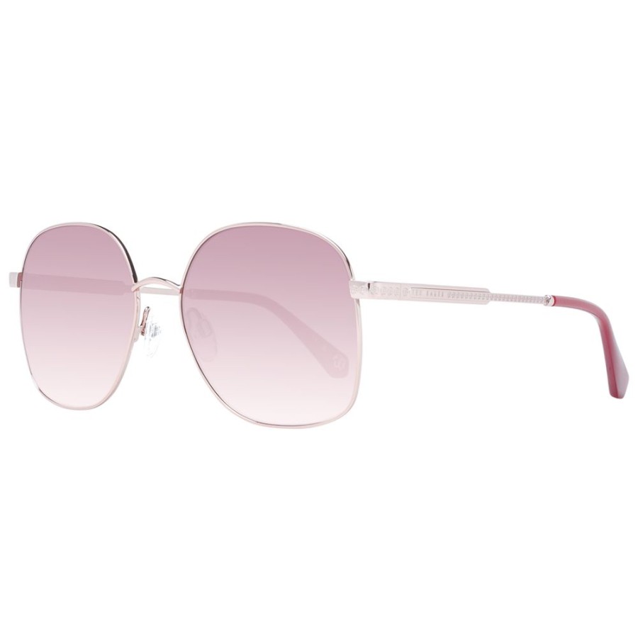 Women Ted Baker | Ted Baker Gold Women Sunglasses