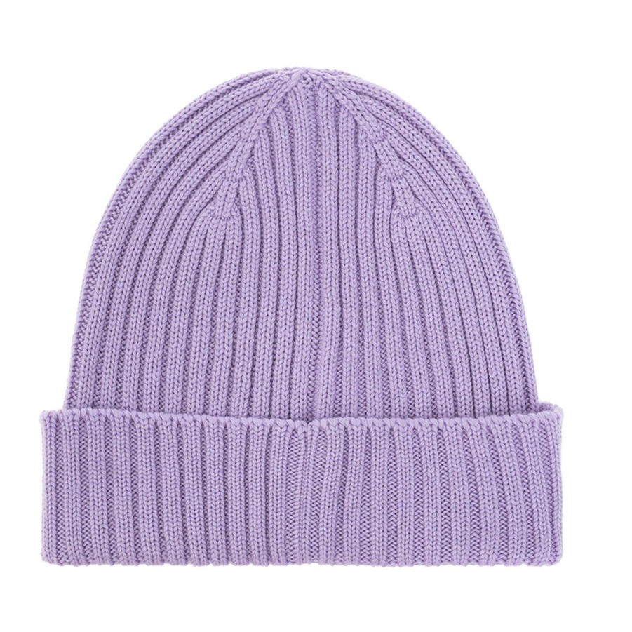 Men Givenchy Men'S Hats & Caps | Givenchy Lilac Beanie Hat In Wool