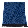 Men Philipp Plein Men'S Scarves | Philipp Plein Elegant Monogram Fringed Scarf