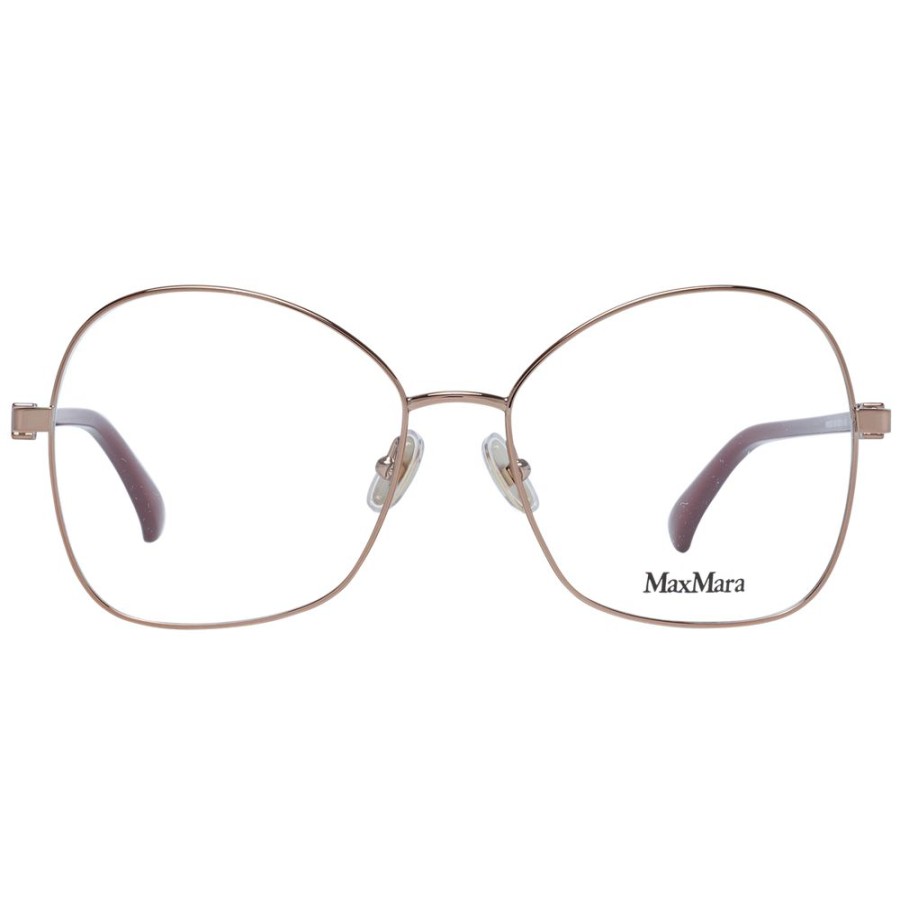 Women Max Mara | Max Mara Bronze Women Optical Frames