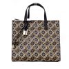 Women Marc Jacobs Women'S Tote Bags | Marc Jacobs Mini Grind Signet Printed Leather Crossbody Tote Handbag P