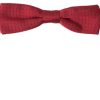 Men Dolce & Gabbana Men'S Ties & Bowties | Dolce & Gabbana Red Silk Polka Dot Adjustable Neck Men Bow Tie