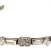 Women Dolce & Gabbana Women'S Headbands | Dolce & Gabbana Silver Plating Alloy Crystals Inlays Diadem