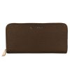 Women Baldinini Trend Women'S Wallets | Baldinini Trend Elegant Leather Zip Wallet With Logo Detail