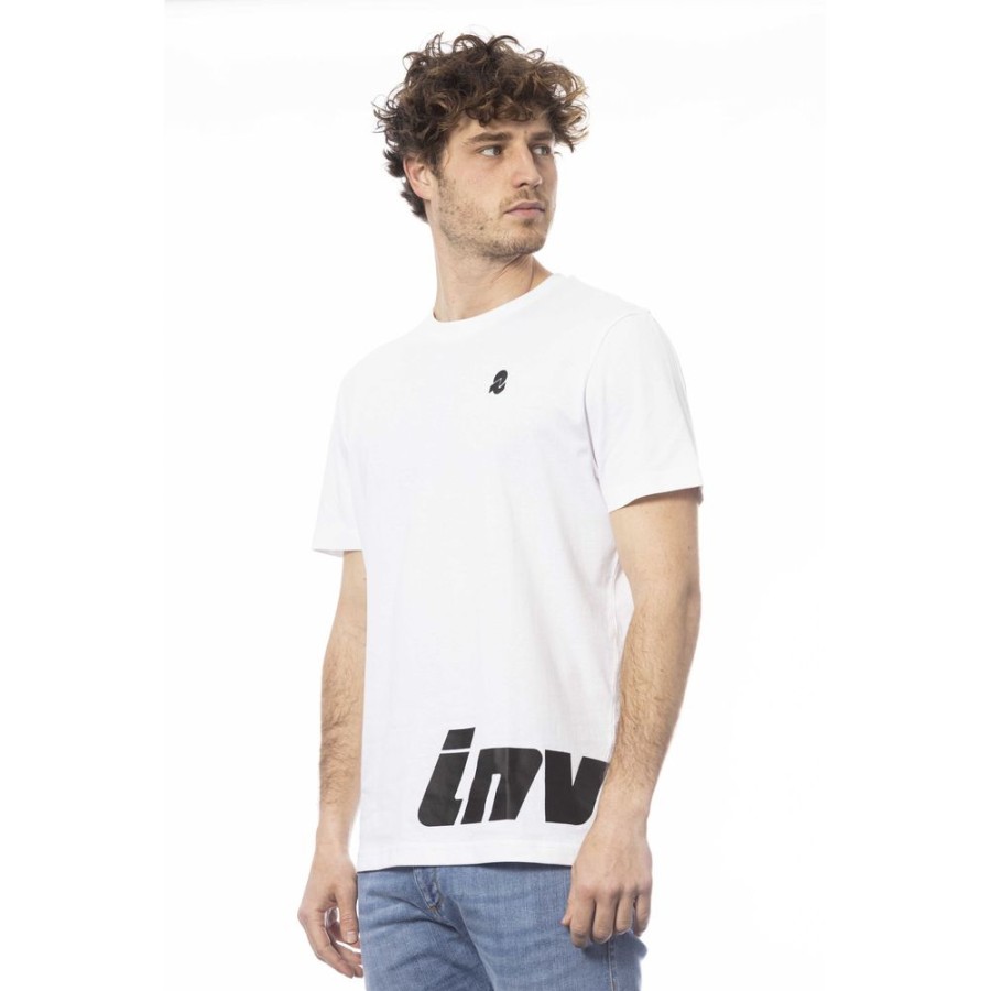 Men Invicta Men'S T-Shirts | Invicta White Cotton T-Shirt