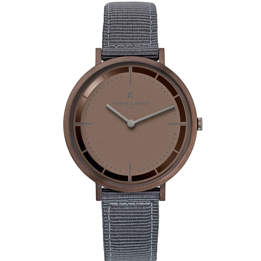 Men Pierre Cardin | Pierre Cardin Gray Men Watch