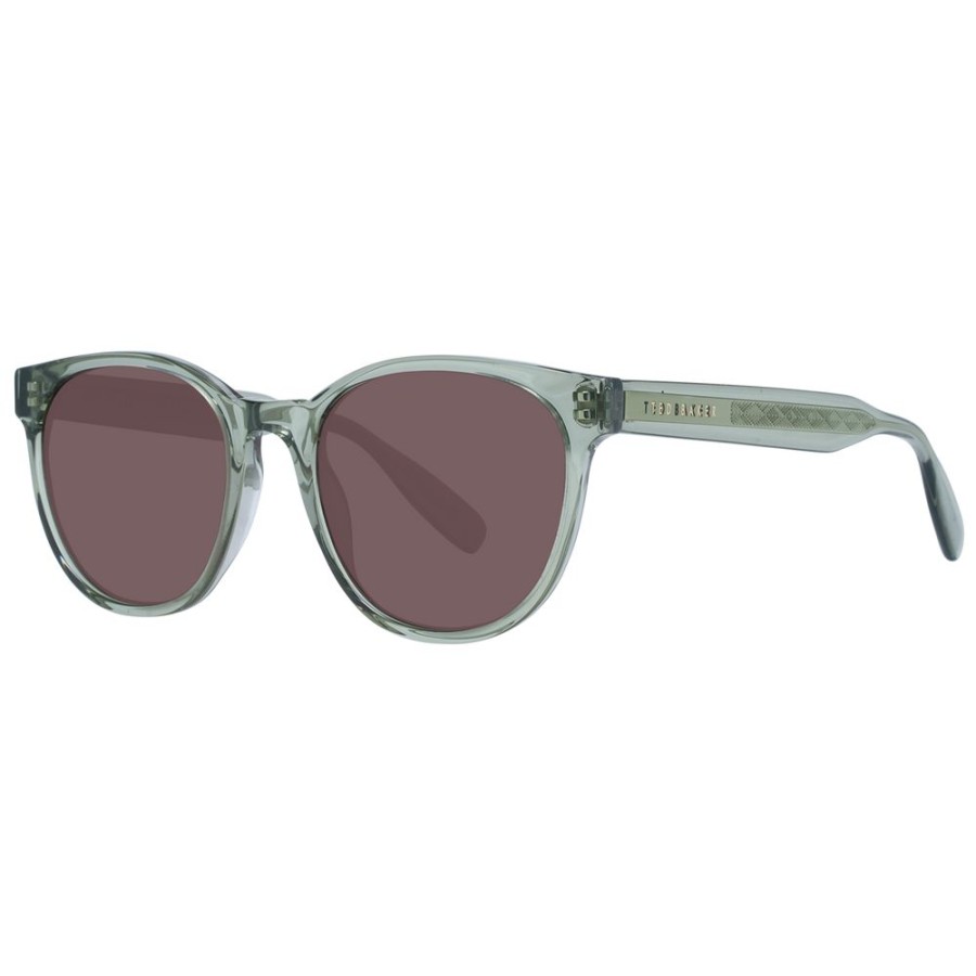 Men Ted Baker | Ted Baker Green Men Sunglasses