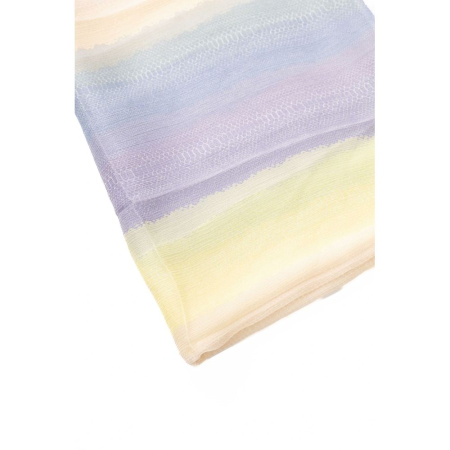 Women Trussardi Women'S Scarves | Trussardi Elegant Multicolor Silk Scarf - Perfect Accessory