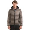 Men Fred Mello Men'S Jackets | Fred Mello Snug Padded Nylon Jacket With Hood