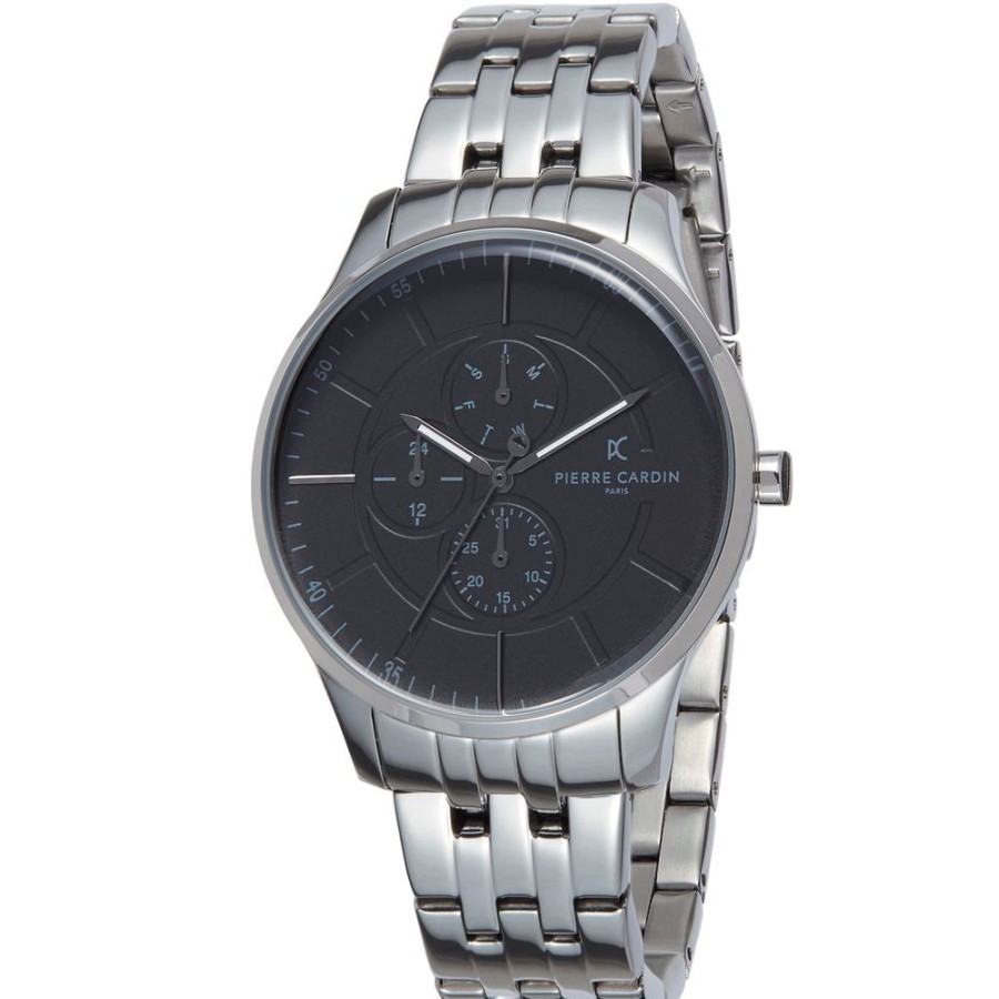 Men Pierre Cardin | Pierre Cardin Silver Men Watch