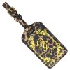 Women Dolce & Gabbana Women'S Others Accessories | Dolce & Gabbana Multicolor Leopard Dauphine Leather Dg Logo Luggage Ta