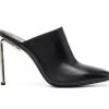 Women Off-White Women'S Pumps | Off-White Elegant Squared Toe Calfskin Pumps