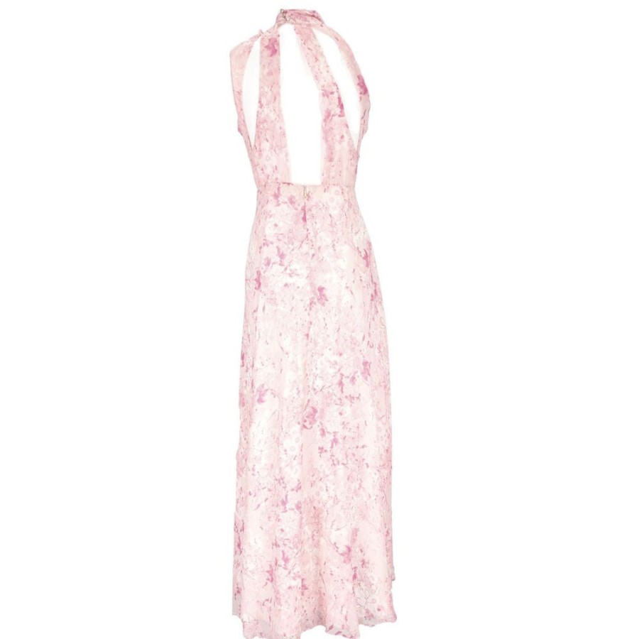 Women Patrizia Pepe Women'S Dresses | Patrizia Pepe Pink Viscose Dress