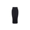 Women Yes Zee Women'S Skirts | Yes Zee Elegant Pencil Skirt With Decorative Buttons