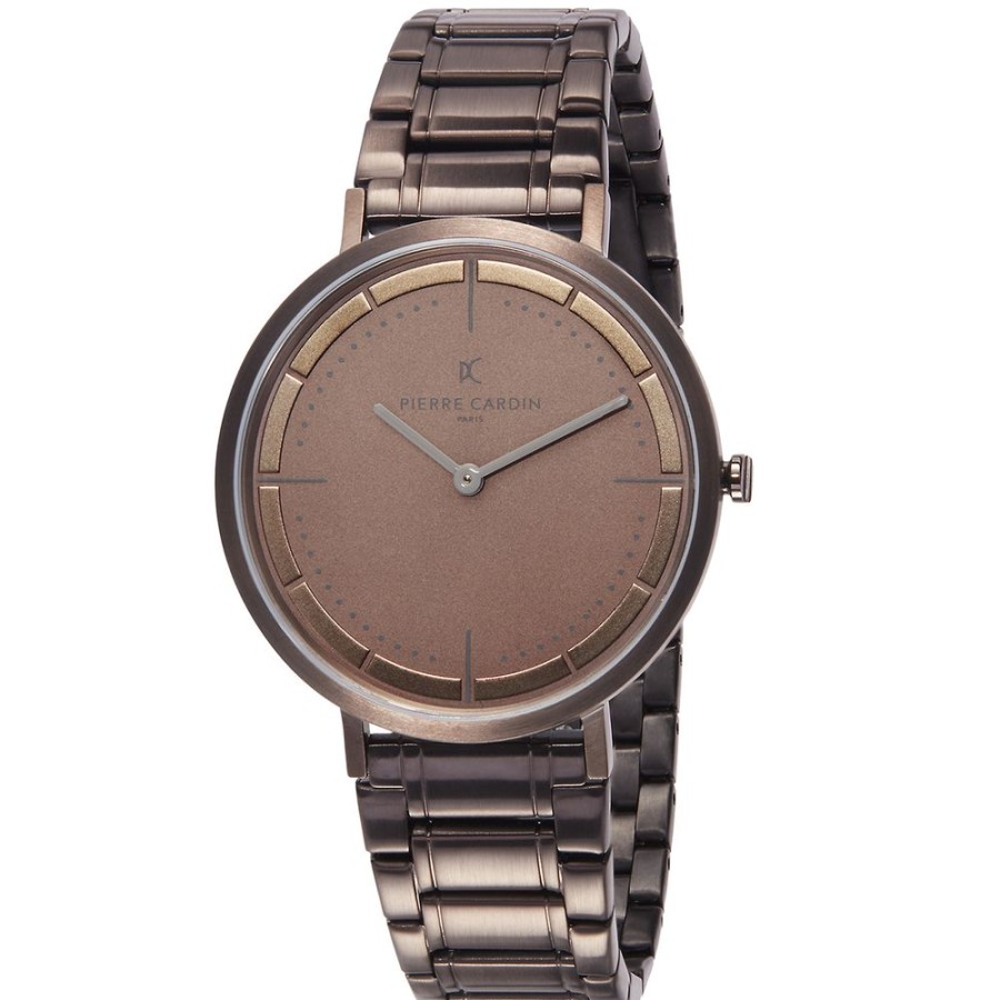 Men Pierre Cardin | Pierre Cardin Brown Men Watch