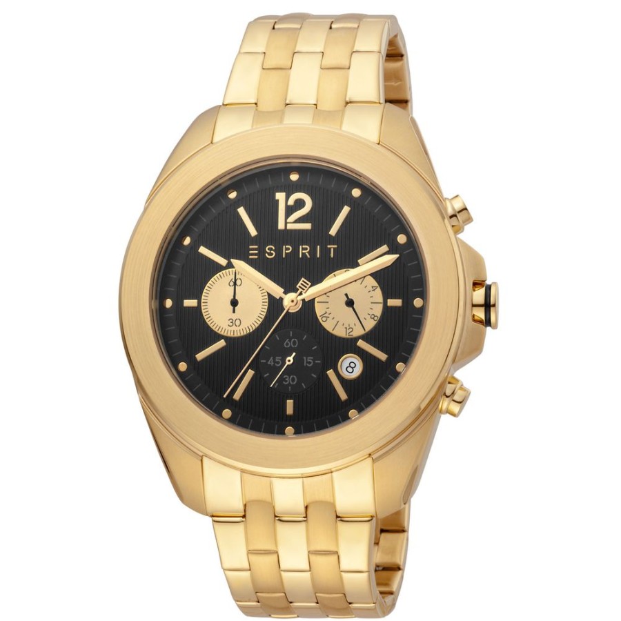 Men Esprit | Esprit Gold Men Watch