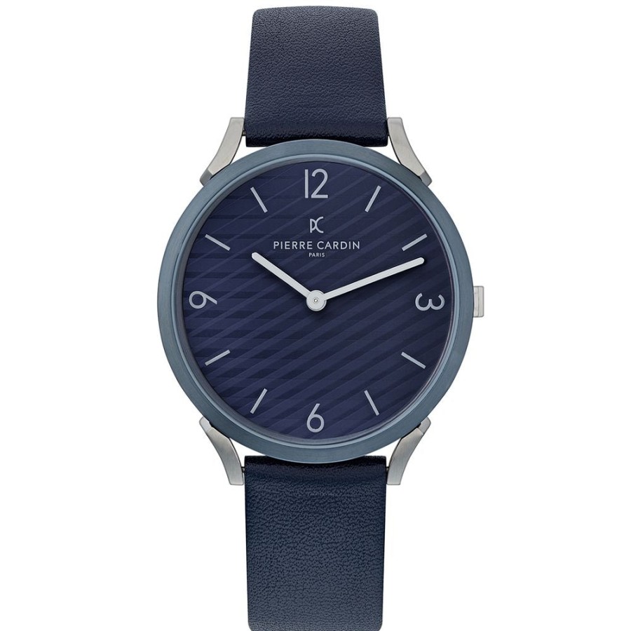 Men Pierre Cardin | Pierre Cardin Blue Men Watch