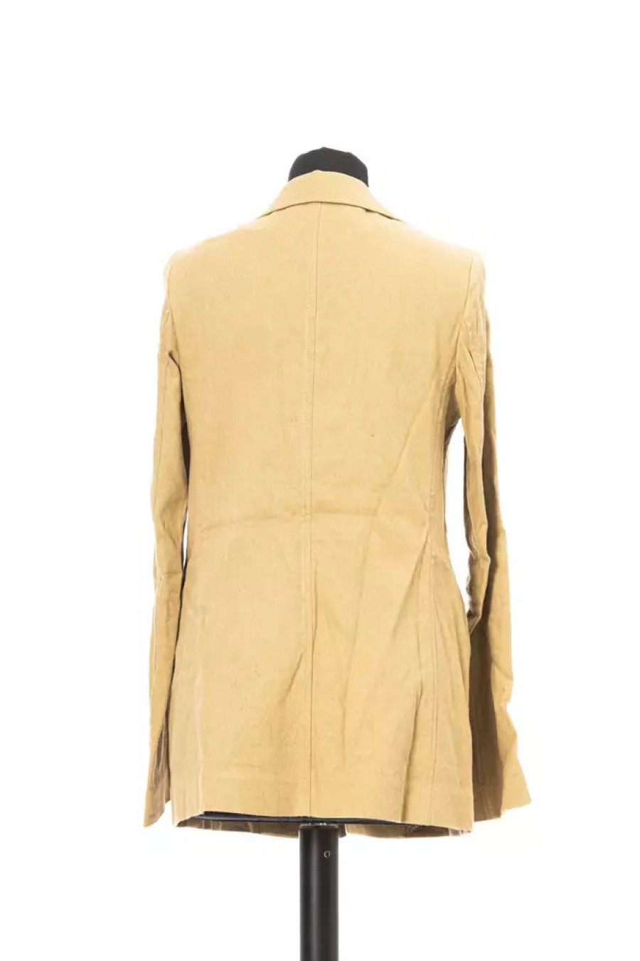 Women Jacob Cohen Women'S Suits & Blazers | Jacob Cohen Beige Comfort Cut Classic Fabric Jacket