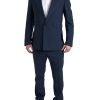 Men Dolce & Gabbana Men'S Suits | Dolce & Gabbana Blue 2 Piece Single Breasted Sicilia Suit