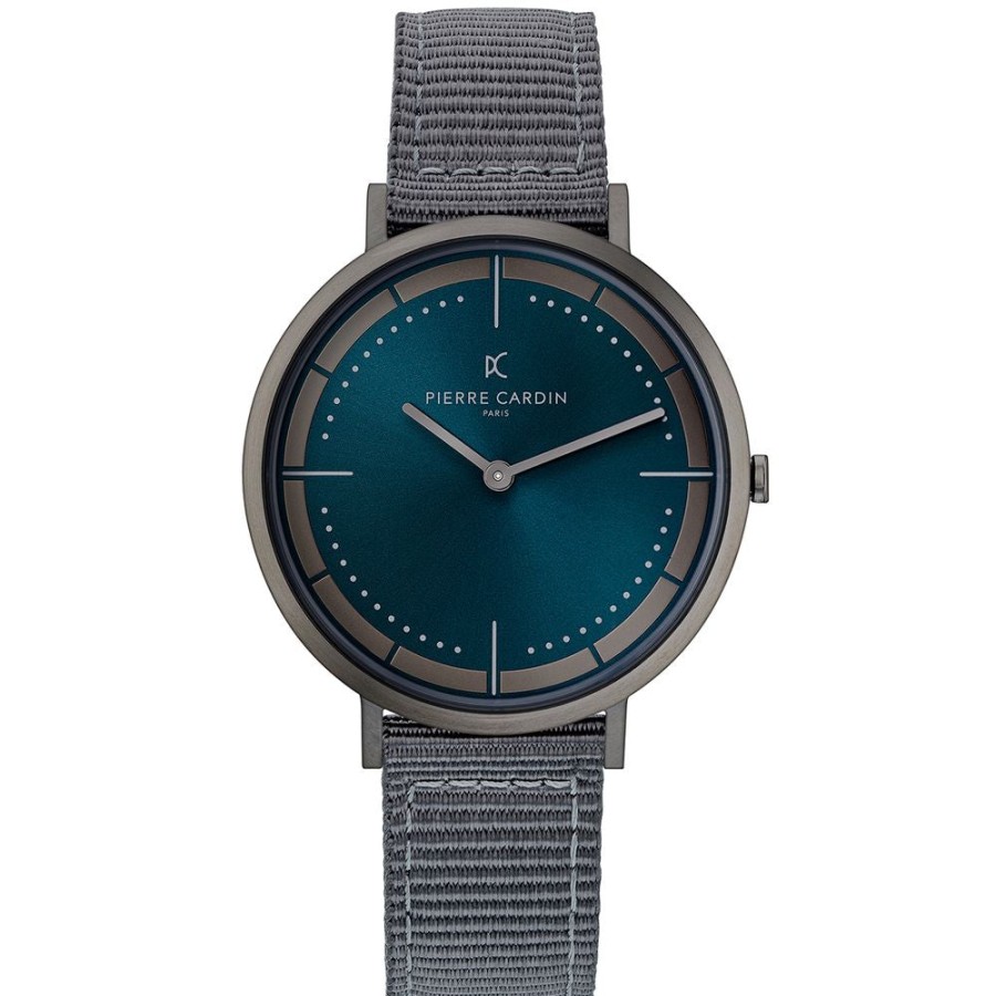 Men Pierre Cardin | Pierre Cardin Gray Men Watch