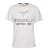 Men Fred Mello Men'S T-Shirts | Fred Mello Elegant White Cotton Crewneck Tee