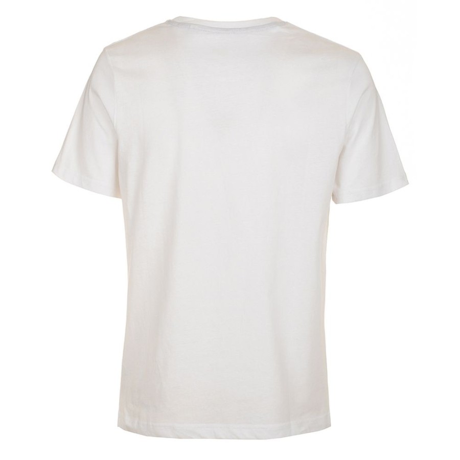 Men Fred Mello Men'S T-Shirts | Fred Mello Elegant White Cotton Crewneck Tee