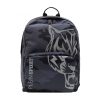 Men Plein Sport Men Backpacks | Plein Sport Elevate Your Style With The Gray Tiger Face Backpack