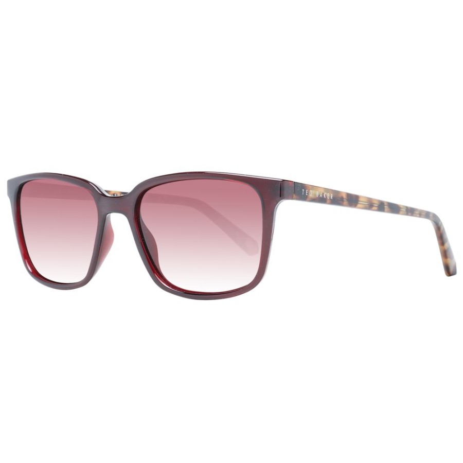 Men Ted Baker | Ted Baker Burgundy Men Sunglasses