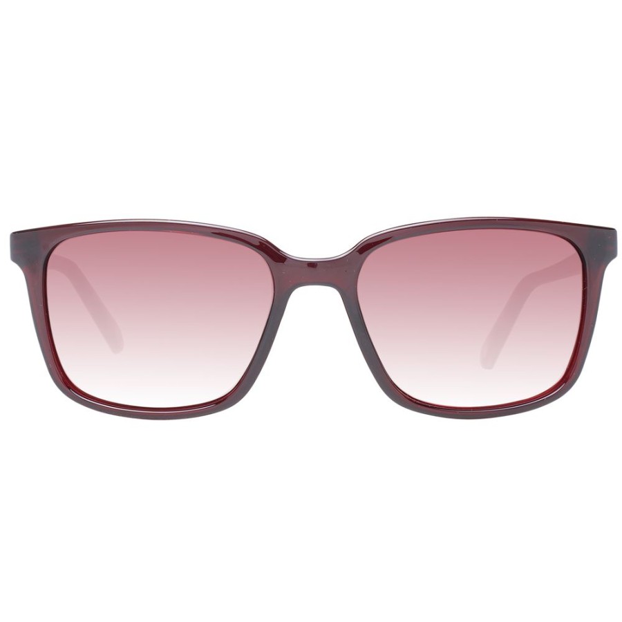 Men Ted Baker | Ted Baker Burgundy Men Sunglasses