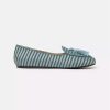 Women Charles Philip Women'S Flat Shoes | Charles Philip Elegant Olimpia Silk Moccasins With Tassel Accent