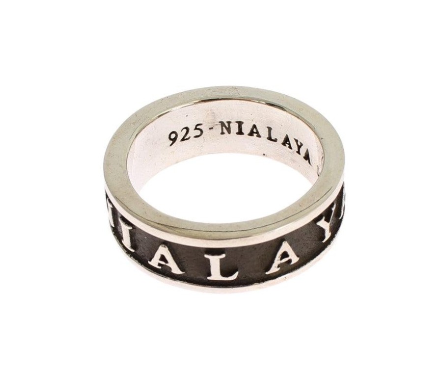 Men Nialaya Men'S Rings | Nialaya Sterling Silver 925 Ring